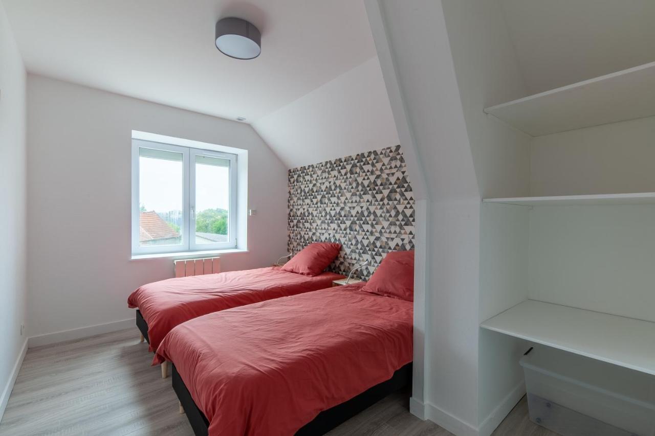 Gite Du Tilleul - Maison Climatisee Pour 8 Voyageurs Houesville 외부 사진